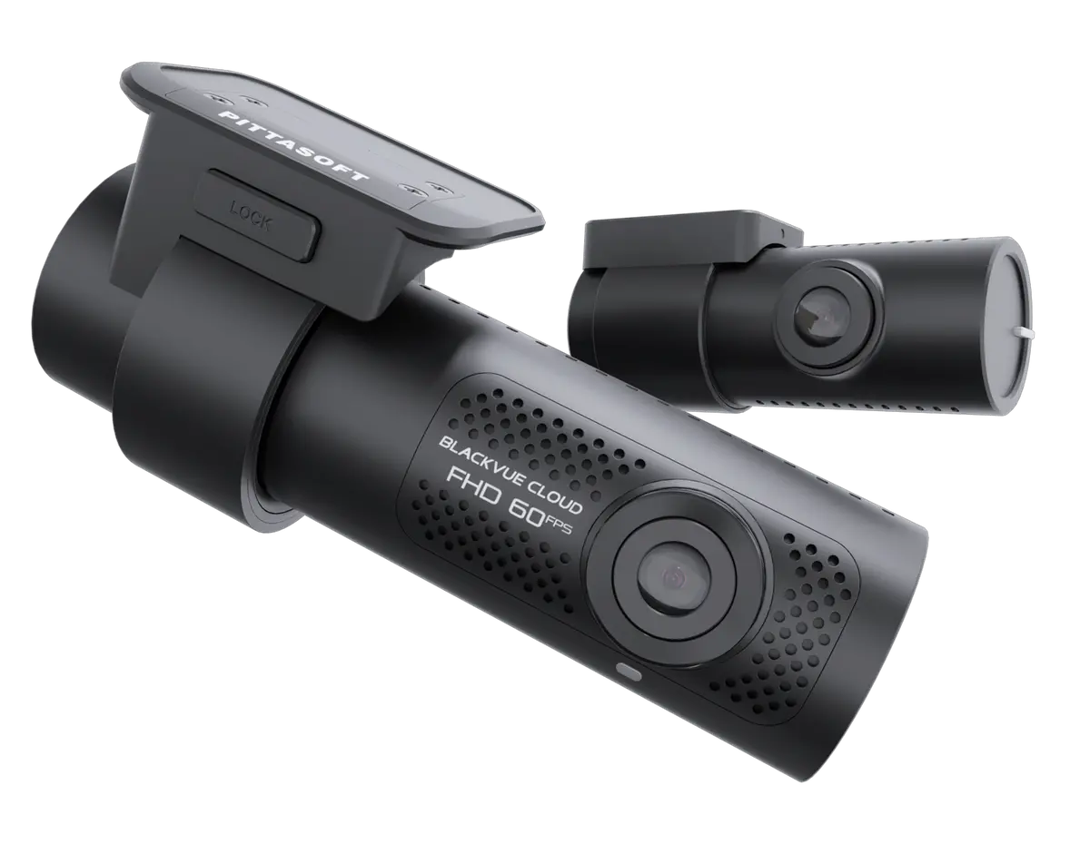 Blackvue Dr770x-2Ch-Tr-64-Ii Truck Full Hd Dual Dash Cam With Waterproof Ir Rear Camera, 15M Coax Cable And 64Gb Microsd 1