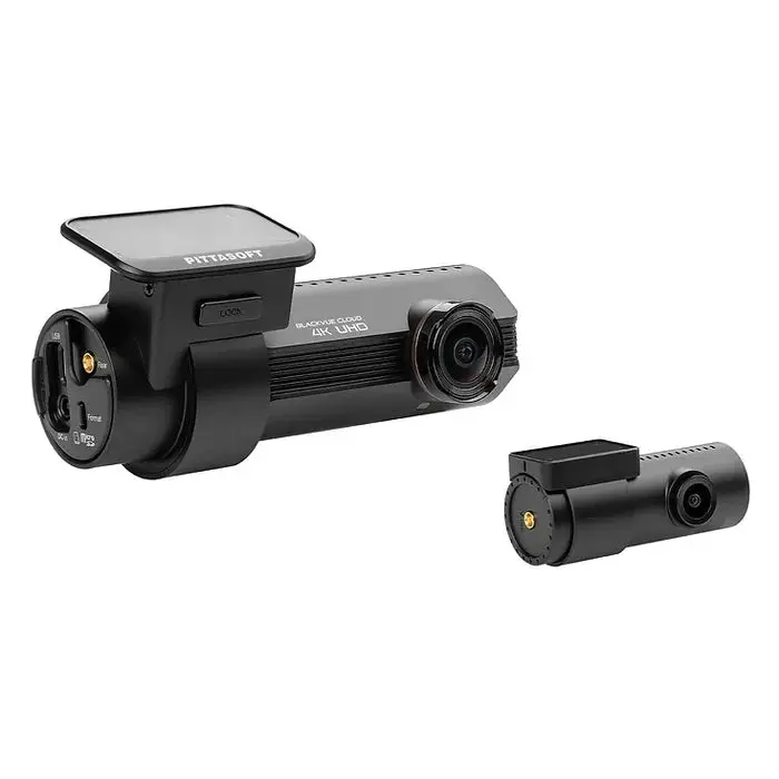 Blackvue Dr970x-2Chir64plii Dr970x-2Ch Plus And Rc110f-Ir-C Infrared Interior Camera Bundle For Ride Share 2