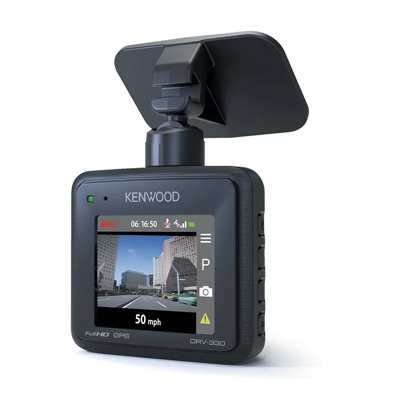 Kenwood Drv-330 Full Hd Compact Stand-Alone Dash Cam With Gps 1