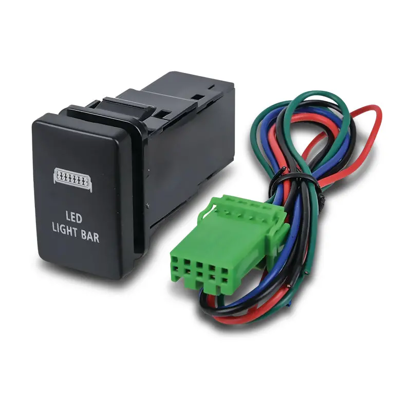 Drivetech4x4 Dt-11081 Oe Style Push Button Switch Lightbar Suits Toyota And Mitsubishi 1