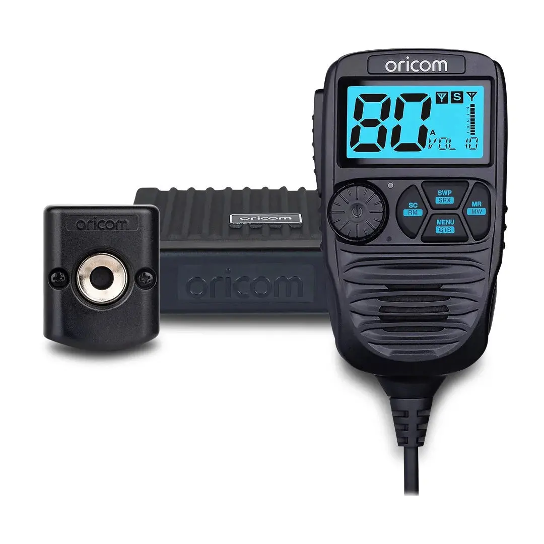 Oricom Dtx4200xp Ip54 Dual Receiver Controller Speaker Mic Uhf Cb Radio 1