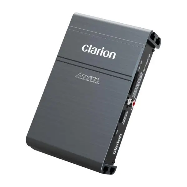 Clarion Dtx460s 6-Channel Dsp Car Amplifier With 31-Band Eq And High-Resolution Processing 1