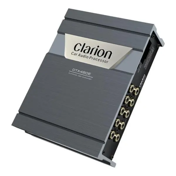 Clarion Dtx480e 4-Channel 200W Amplifier With 8-Channel Dsp 1