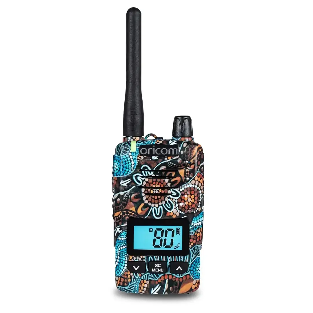 Oricom Dtx600wa Walkabout Ip67 5 Watt Handheld Uhf Cb Radio 1