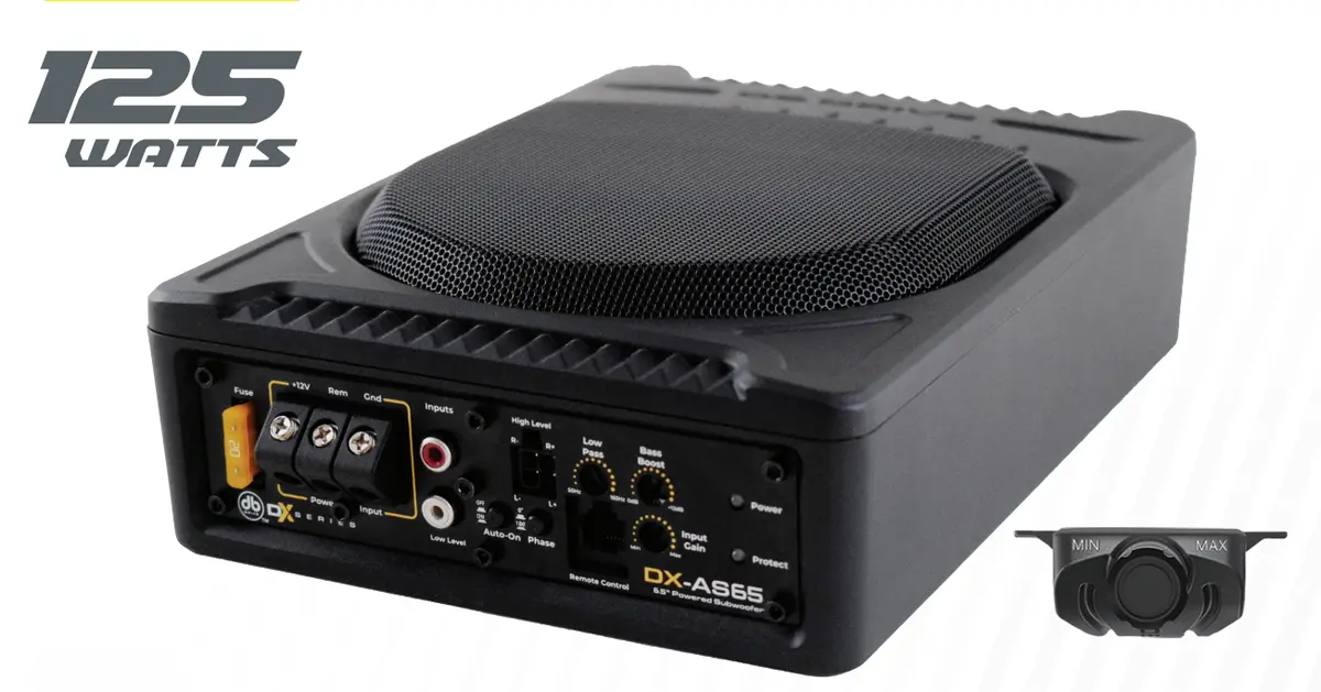 Db Drive Dx-As65 6.5" Powered Subwoofer 1