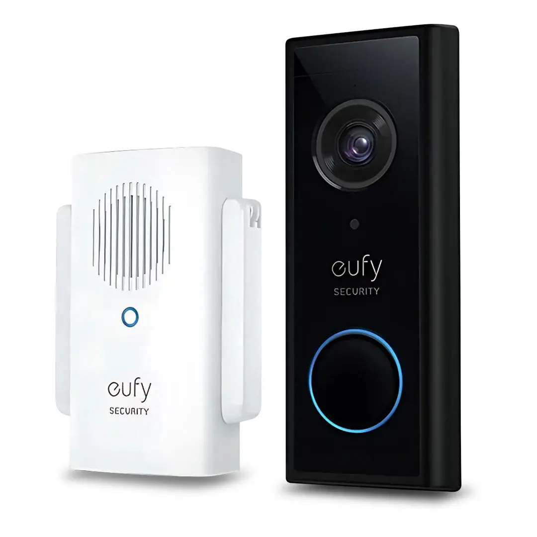 Eufy E8222c11 | Video Doorbell | 1080P (Battery-Powered) With Mini Repeater 1
