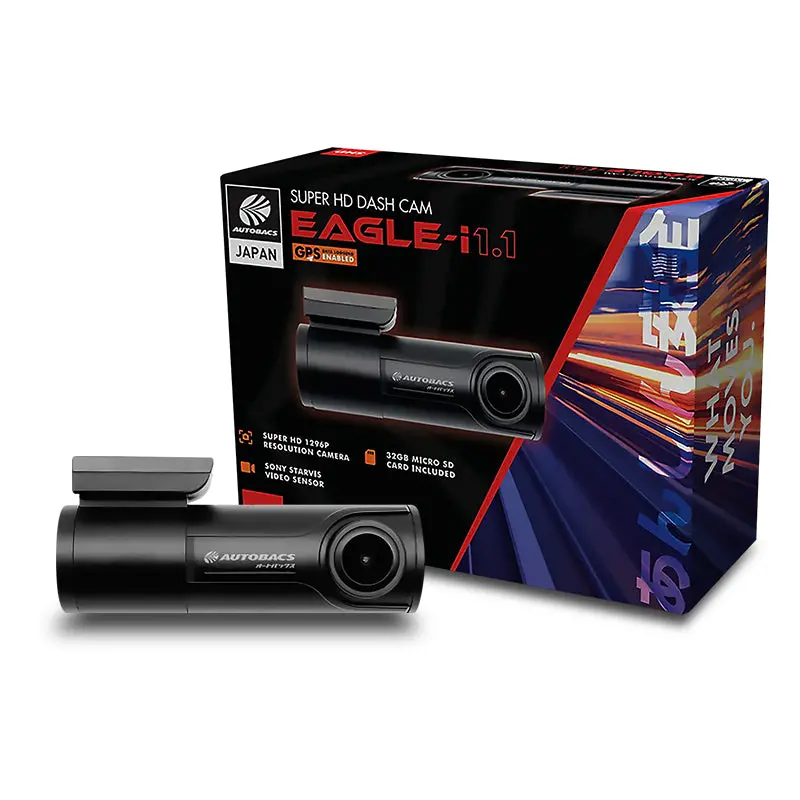 Autobacs Eaglei1.1 Super Hd Wi-Fi Gps Dvr Dash Camera 1