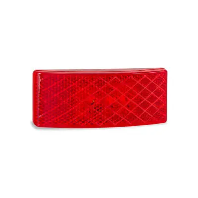 Led Autolamps Eu38rmhdb Red 3 Led Side Marker W/ Reflector 1