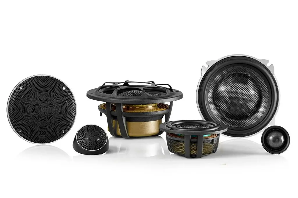 Morel Elate Carbon 53-A 3-Way 5.25" Split System - Active. 1