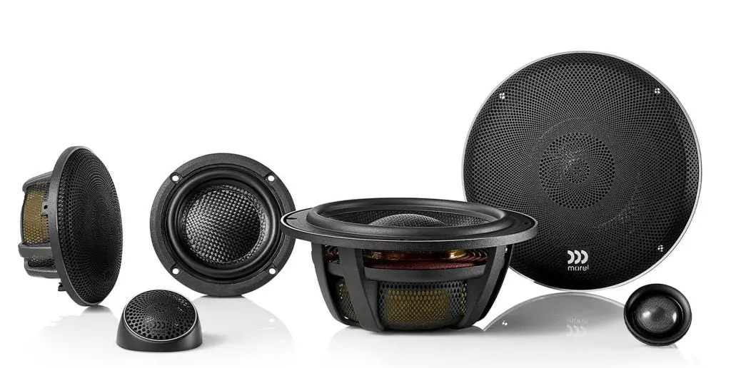 Morel Elate Carbon 63-A 3-Way 6.5" Split System - Active. Elate Carbon 1