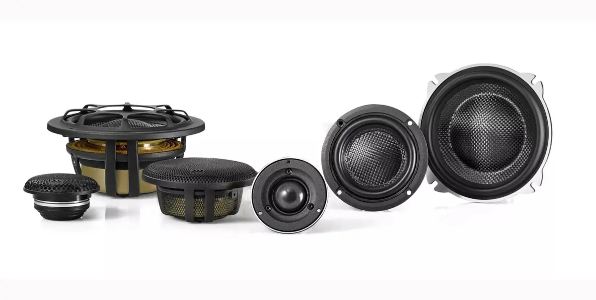 Morel Elate Carbon Pro 53-A | 3-Way 5.25" Split System - Active. 1