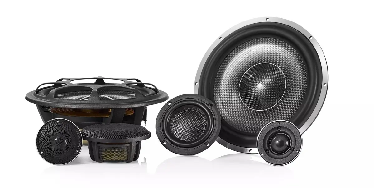 Morel Elate Carbon Pro 93-A 3-Way 9" Split System - Active. 1