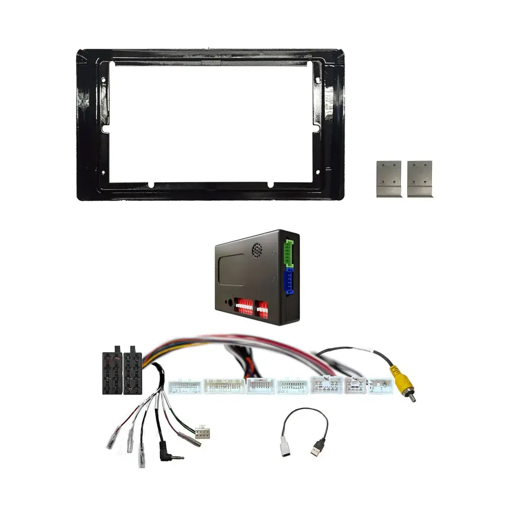 Cac F9ty28k1 9 Inch Fascia Kit Compatible With Toyota Corolla 2015-2018 Hatch 1