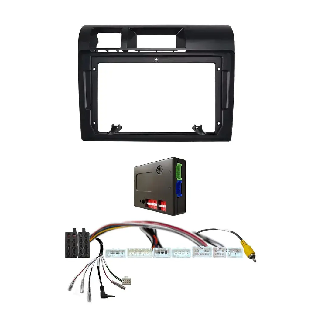 Cac F9ty53k1 - 9 Inch Fascia Kit With Harness For Toyota Landcruiser 2023+ Lc70 Lc79 1