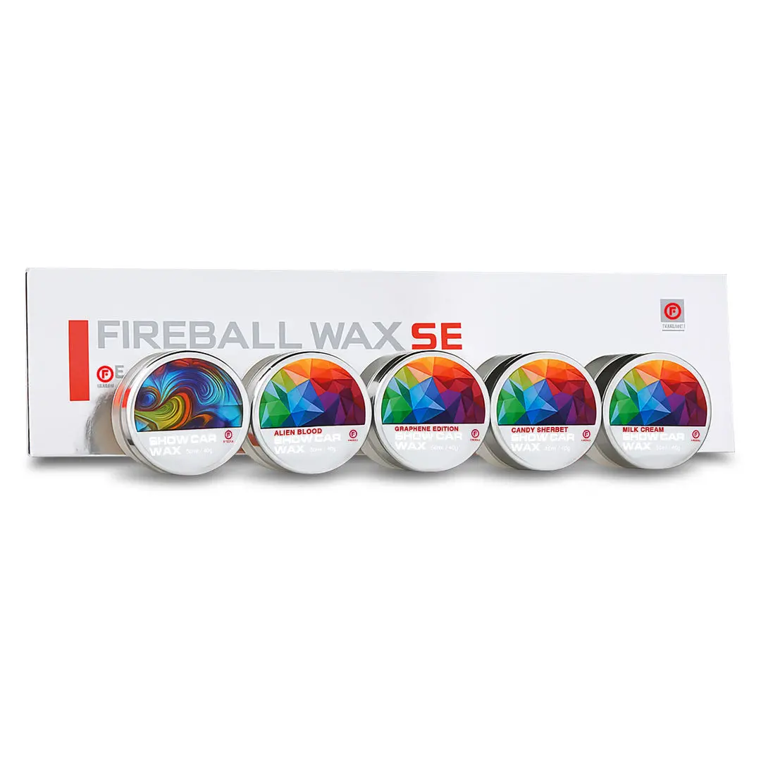 Fireball Fb2-Scwse-250 | Show Car Wax Se (5 X 50Ml Boxed Kit) 1