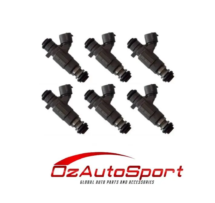 6 New Fuel Injectors For Holden Rodeo Ra 6Ve1 3.5L V6 2003-2006 1
