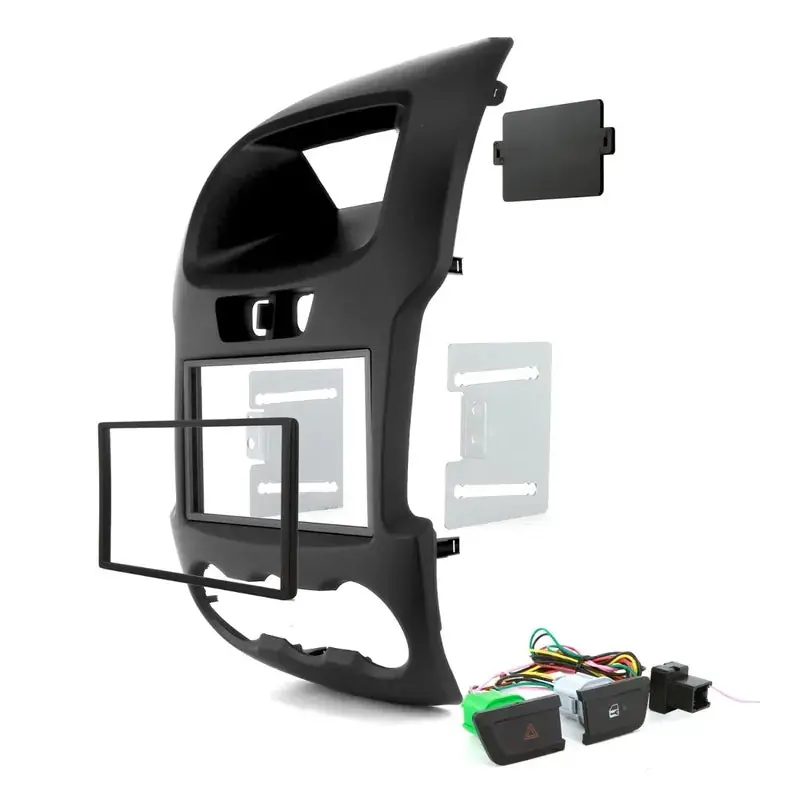 Dna Audio Fm-K5008bc Fascia Panel To Suit Ford Ranger Pk - Black - Professional Head Unit Upgrade 1