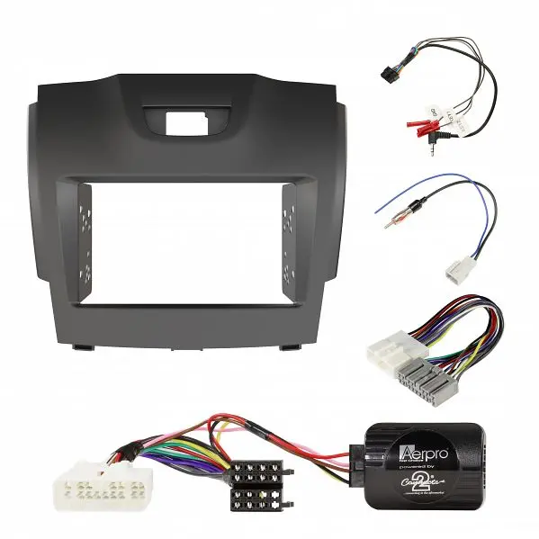 Aerpro Fp8063gk Double Din Grey Install Kit Suit Select Holden/Isuzu Vehicles 1