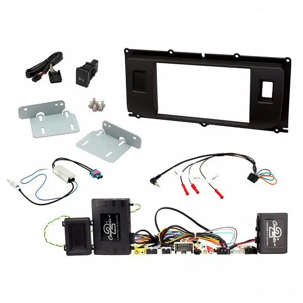 Aerpro Fp8200km Double Din Dark Grey Install Kit Suit Landrover Range Rover Evoque (Meridian Audio) 1