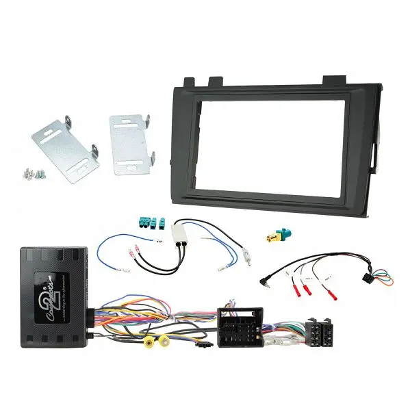 Aerpro Fp8556k Double Din Matte Black Install Kit Suit Volkswagen Transporter T6.1 2020 - On 1