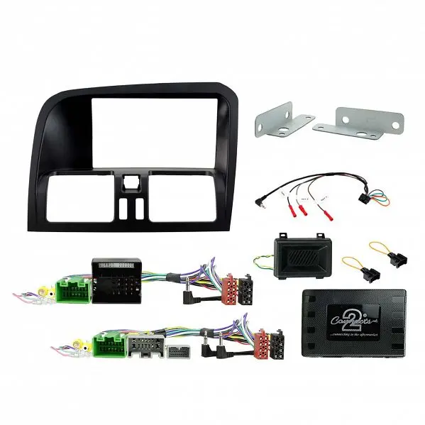 Aerpro Fp8564k Double Din Black Install Kit Suit Volvo Xc60 2009 - 2017 (Oem Amplified) 1