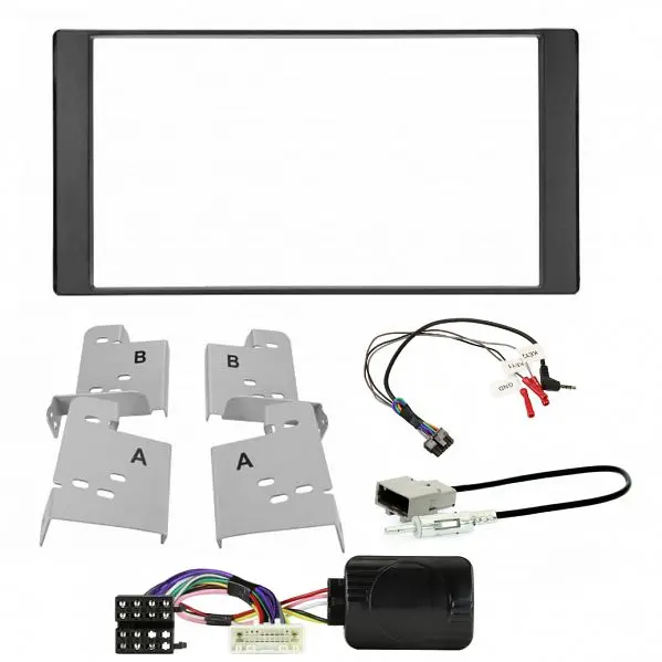 Aerpro Fp8580k1 Double Din Matte Black Install Kit Suit Subaru Impreza/Forester/Wrx 1