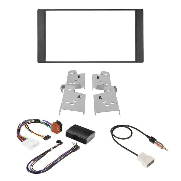 Aerpro Fp8580k2 Subaru Impreza Forester Wrx Double Din Head Unit Installation Kit 1