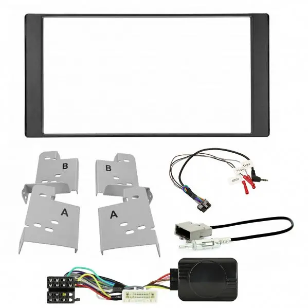 Aerpro Fp8580k3 Double Din Matte Black Install Kit Suit Subaru Impreza/Forester/Wrx 1