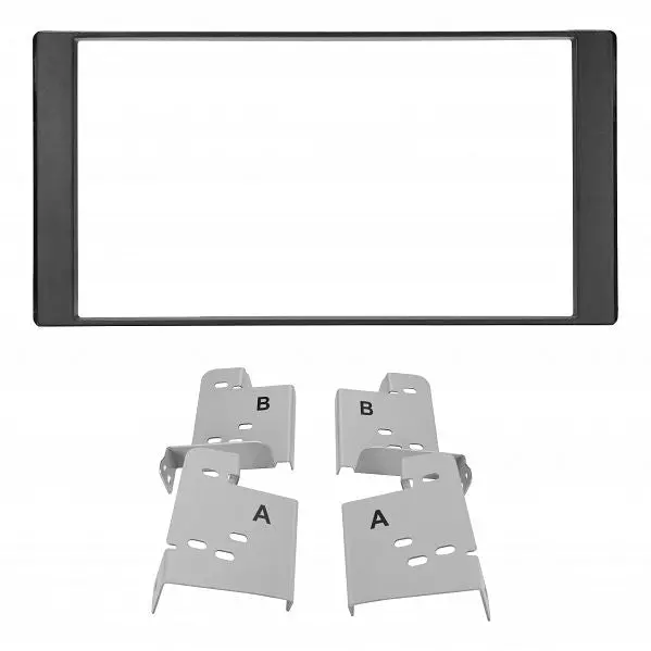Aerpro Fp8580 Double Din Black Facia Kit Suit Subaru Forester/Impreza/Liberty/Wrx 1
