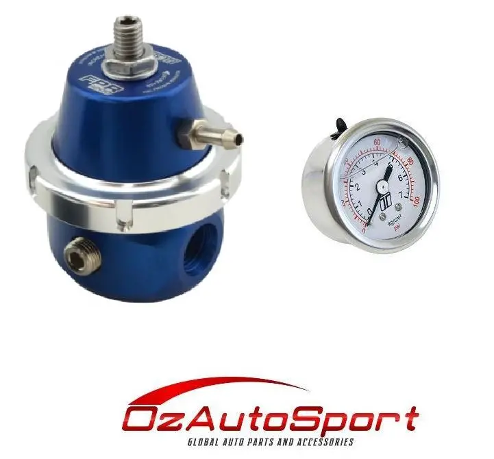Turbosmart Fpr1200 (-6An) Efi Fuel Pressure Regulator & Gauge Ts-0401-1103 1