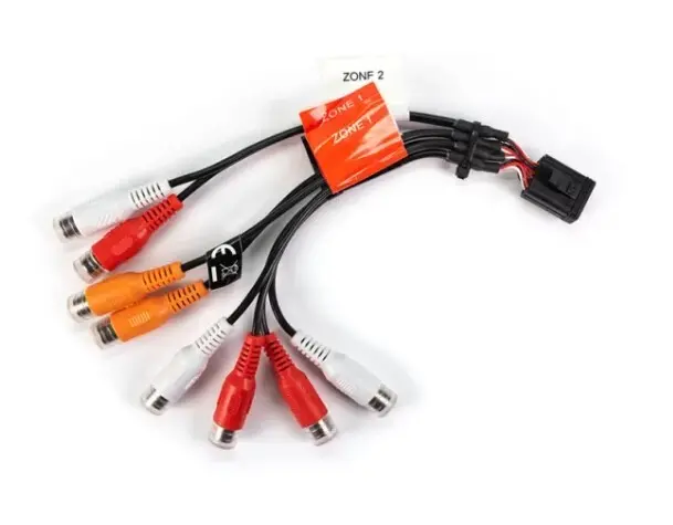 Fusion 010-12812-01 Zone 1&2 Wiring Loom Rca Marine Amplifier Connection 1