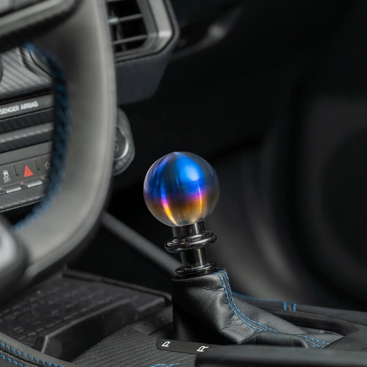 Billetworkz Titanium Torched Automatic Shifter Fits Dodge Challenger / Charger (2015-2023) 1