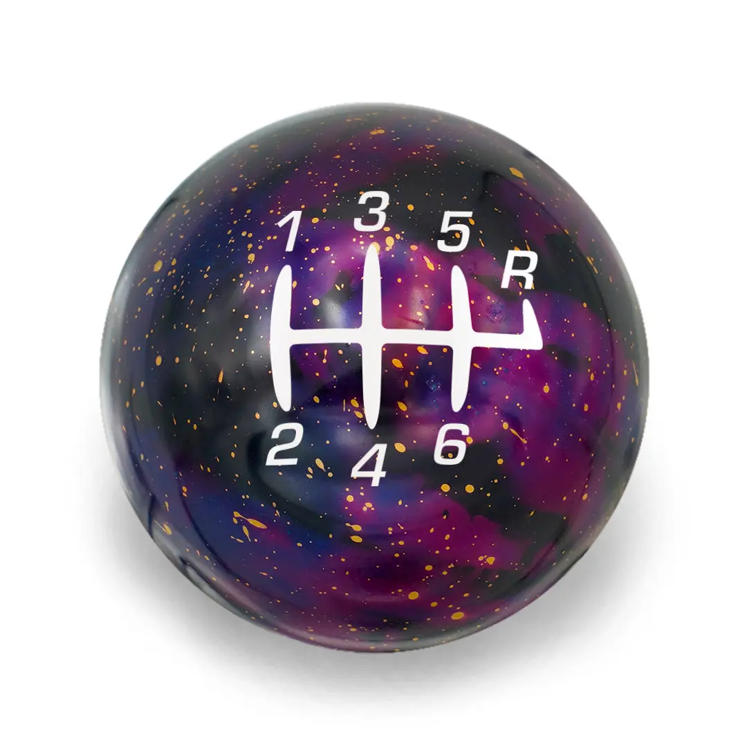 Billetworkz Cosmic Space Shift Knob - 6 Speed Retro Engraving For Dodge Challenger (2015-2023) 1