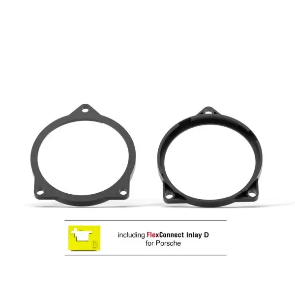 Helix Cfmk100 Por.1 Flexmount100 Adaptor Ring Kit | 4" Midrange Adapter 1