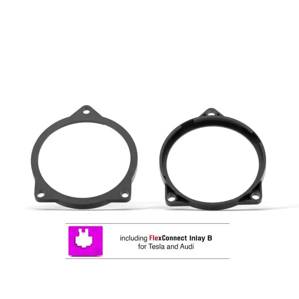 Helix Cfmk100 Tes.1 | Flexmount100 Adaptor Ring Kit | 4" Midrange Adapter 1