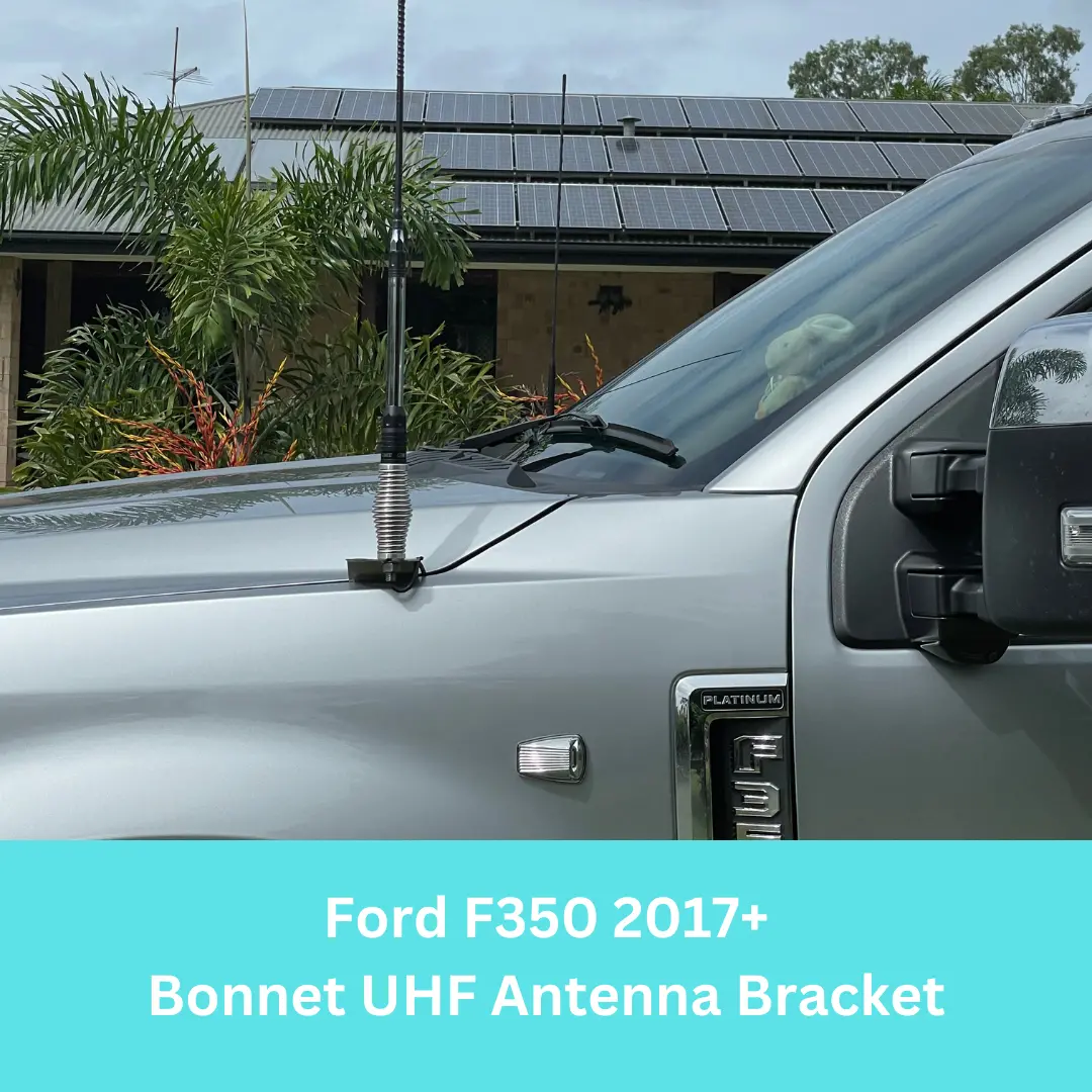 Gmf4x4 164P-Fb Ford F350 2017+ Passenger Side Uhf Fender Bracket Stainless Steel 2