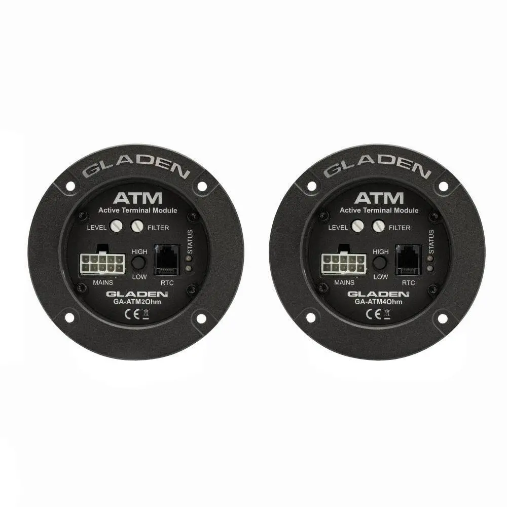 Gladen Gm-Atm24 Active Terminal Module For Subwoofer Boxes (Atm 2/4 Module) 1