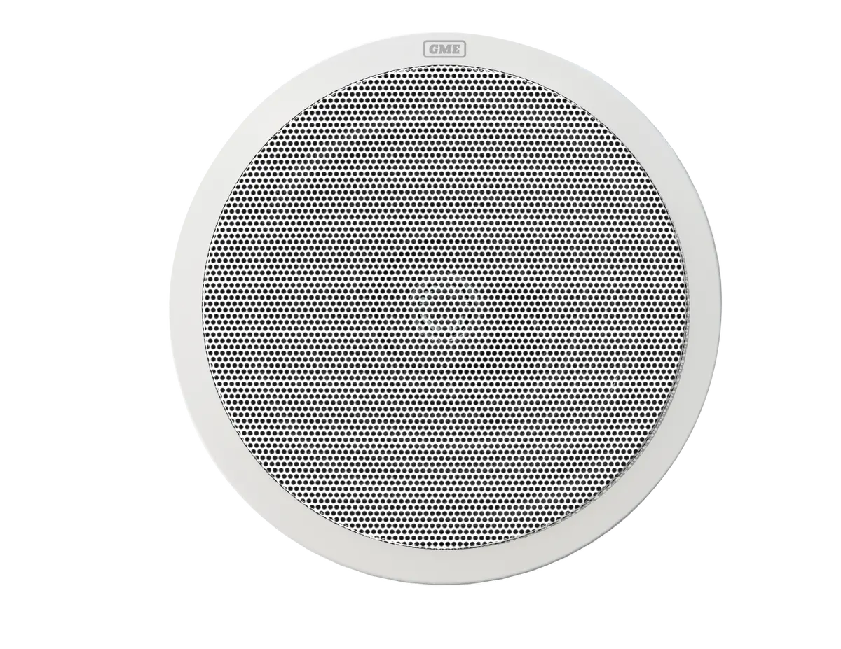 Gme Gs620w 140W Ip54 Marine Flush Mount Speakers White 1