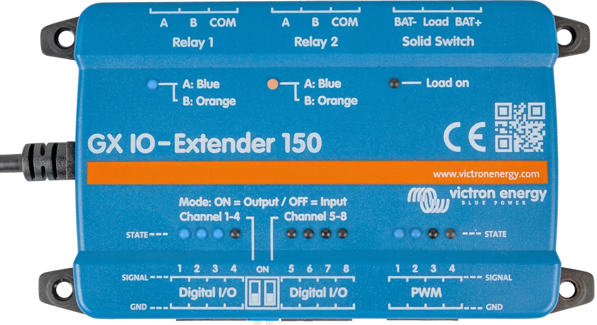Victron Energy Bpp900800150 Gx Io-Extender 150 | 8 Digital I/Os Usb Expansion 1
