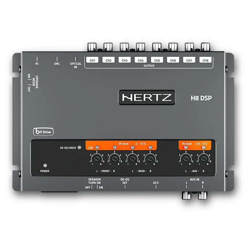 Hertz H8 Dsp 8-Channel Dsp Digital Interface Sound Processor 1