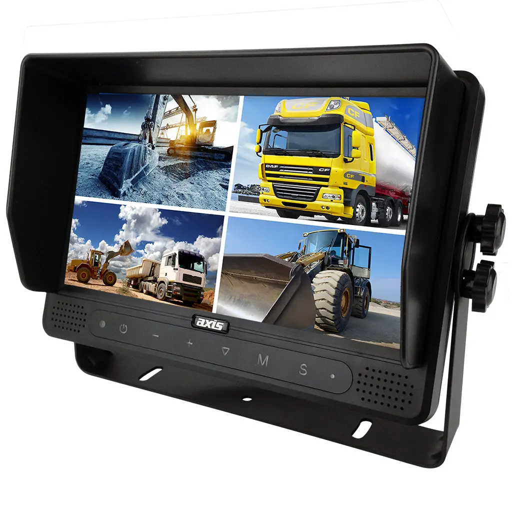 Axis Hd1409q - 9 Inch High Resolution Quad View Monitor 1