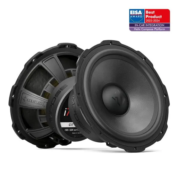 Helix Compose Ci7 W165fm-S3 | 6.5" High-End Midbass Driver | Compose I7 Series 1