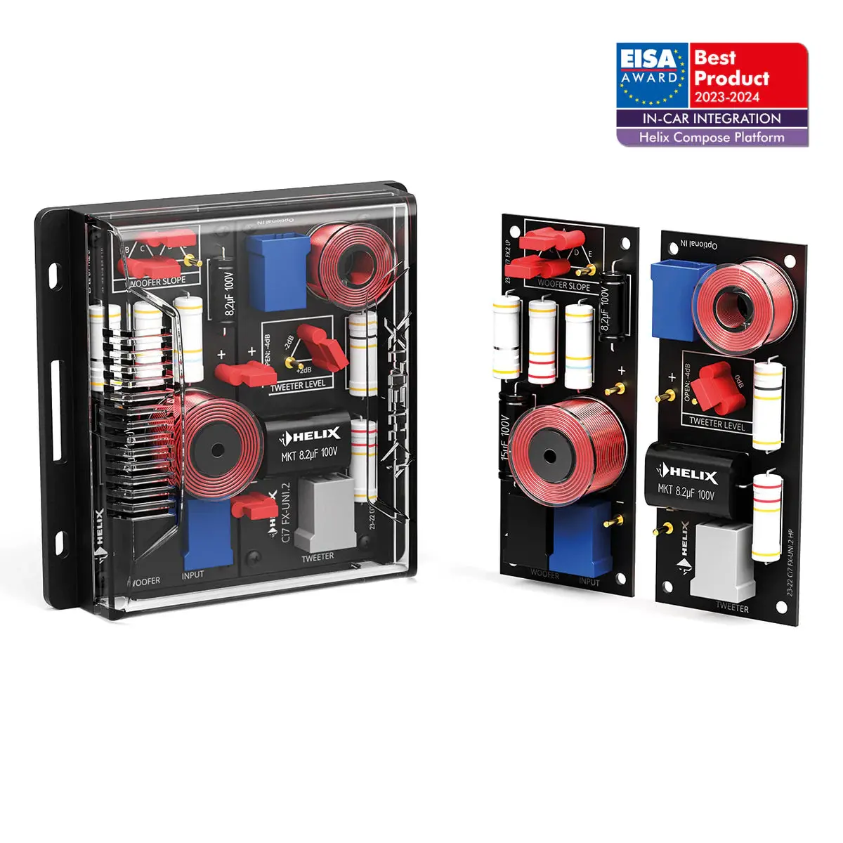 Helix Compose Ci7 Fx-Uni.2 2-Way Flex-Crossover – Ultimate Sound Precision For Your Car Audio Setup 1