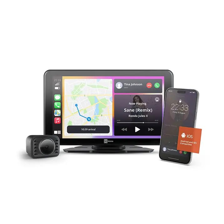 Hema Hr-1 7 Inch Smart Monitor With Dual-Channel Dvr 1