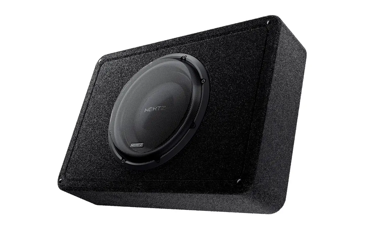 Hertz Mpbx 250 S2 10" 1000W Ultra-Shallow Sealed Sub Enclosure 1