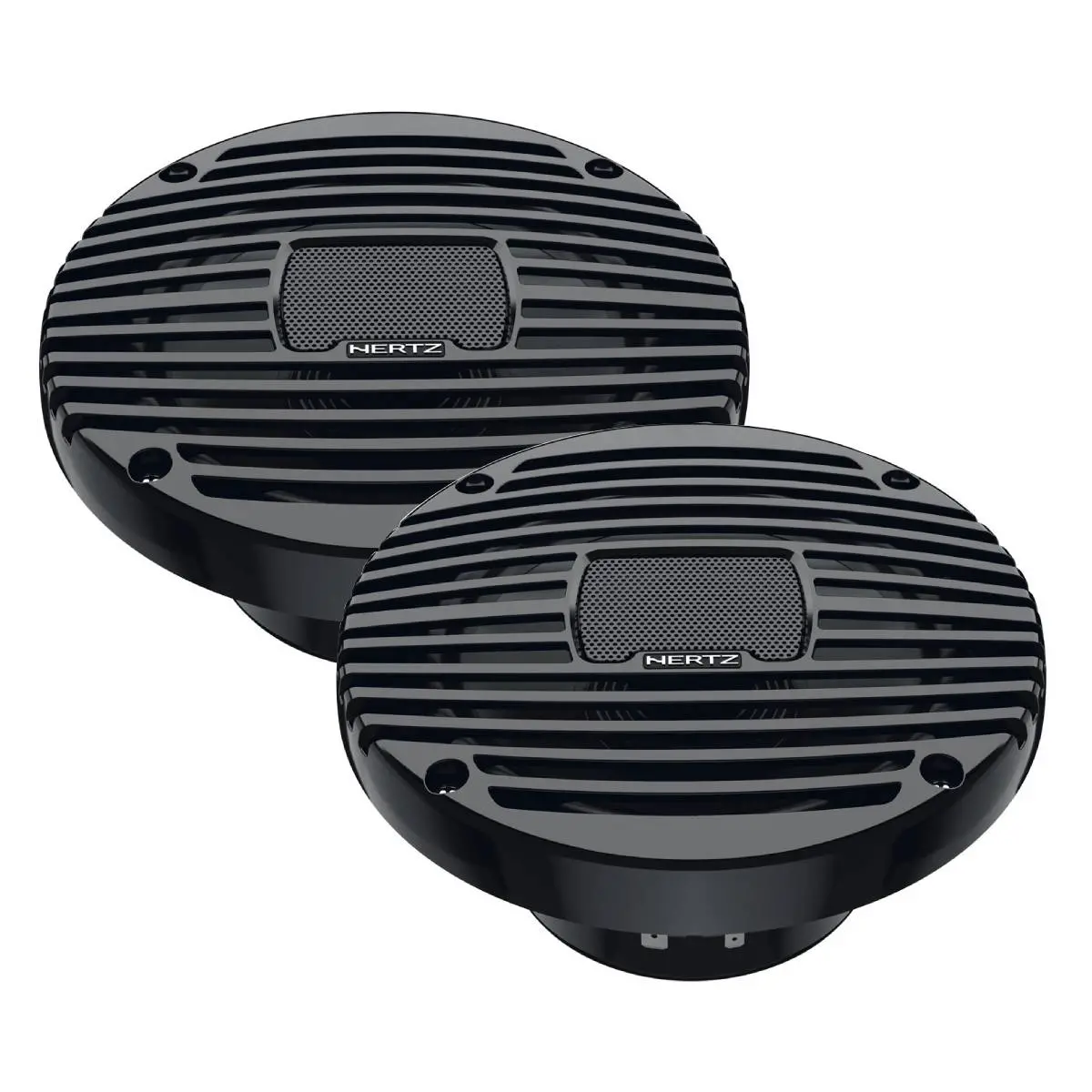 Hertz Hex65mtc Marine 6.5" 100W 2-Way Coaxial Total-Charcoal Speaker - Pair (Hex 6.5 M - Tc) 1