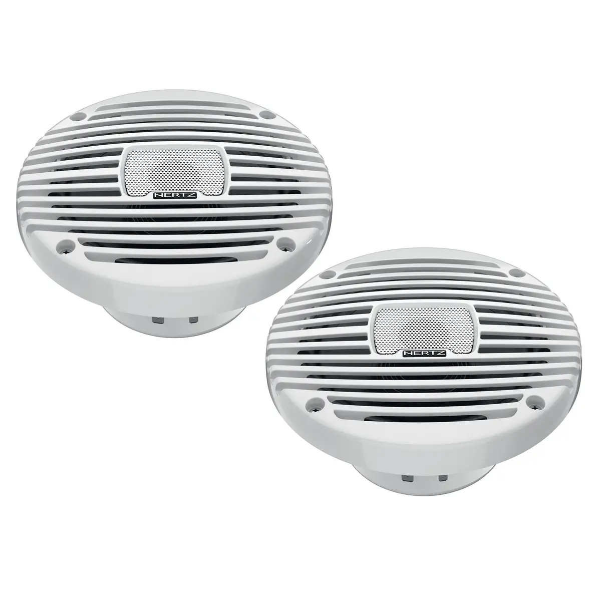 Hertz Hex 6.5 M -Tw 6.5" 100W Total-White Marine Coaxial Speaker - Pair 1