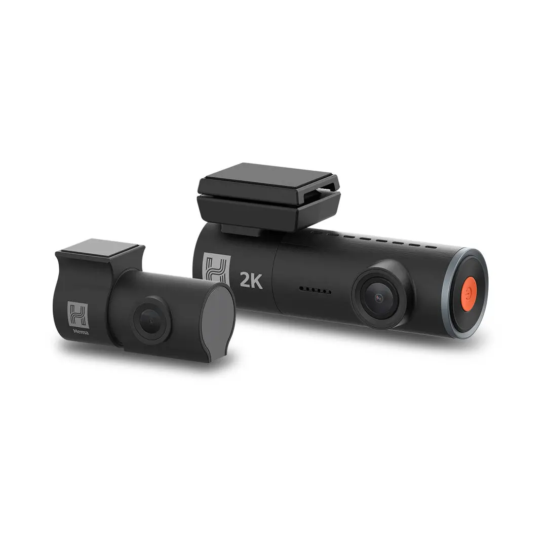 Hema Hm-Dvr2 2K Qhd Discreet Dual Channel Dashcam 1