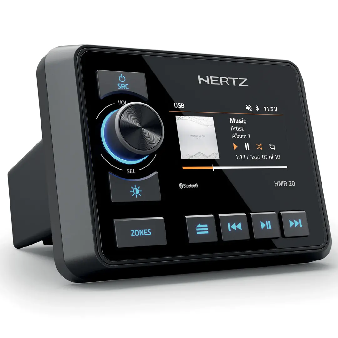 Hertz Hmr20 4 X 50W Marine Digital Media Receiver 1