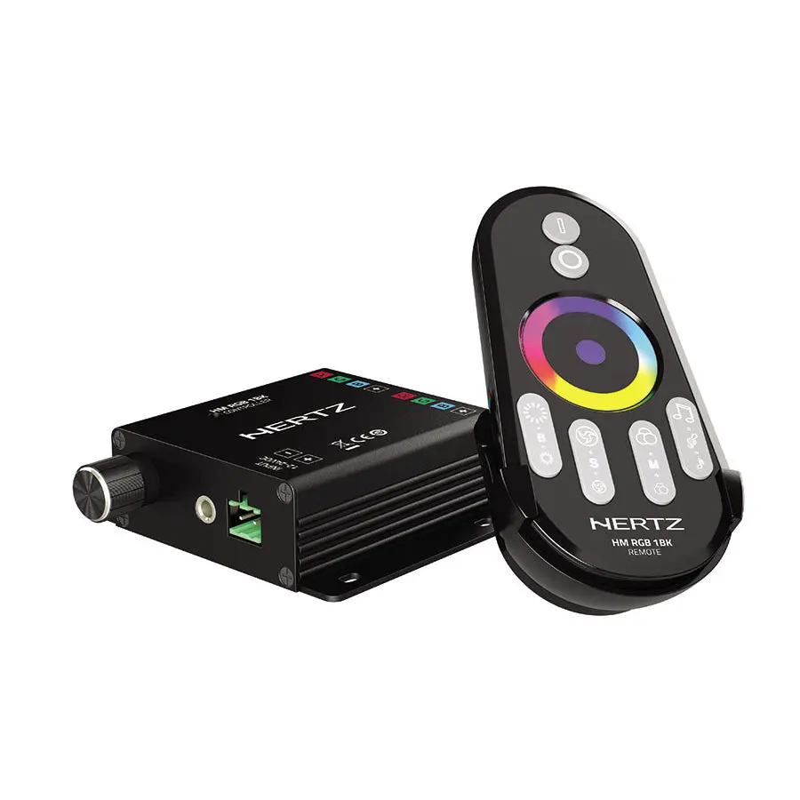 Hertz Hm Rgb 1 Bk Marine Led Lighting Rgb Controller With Rf Remote Control 1